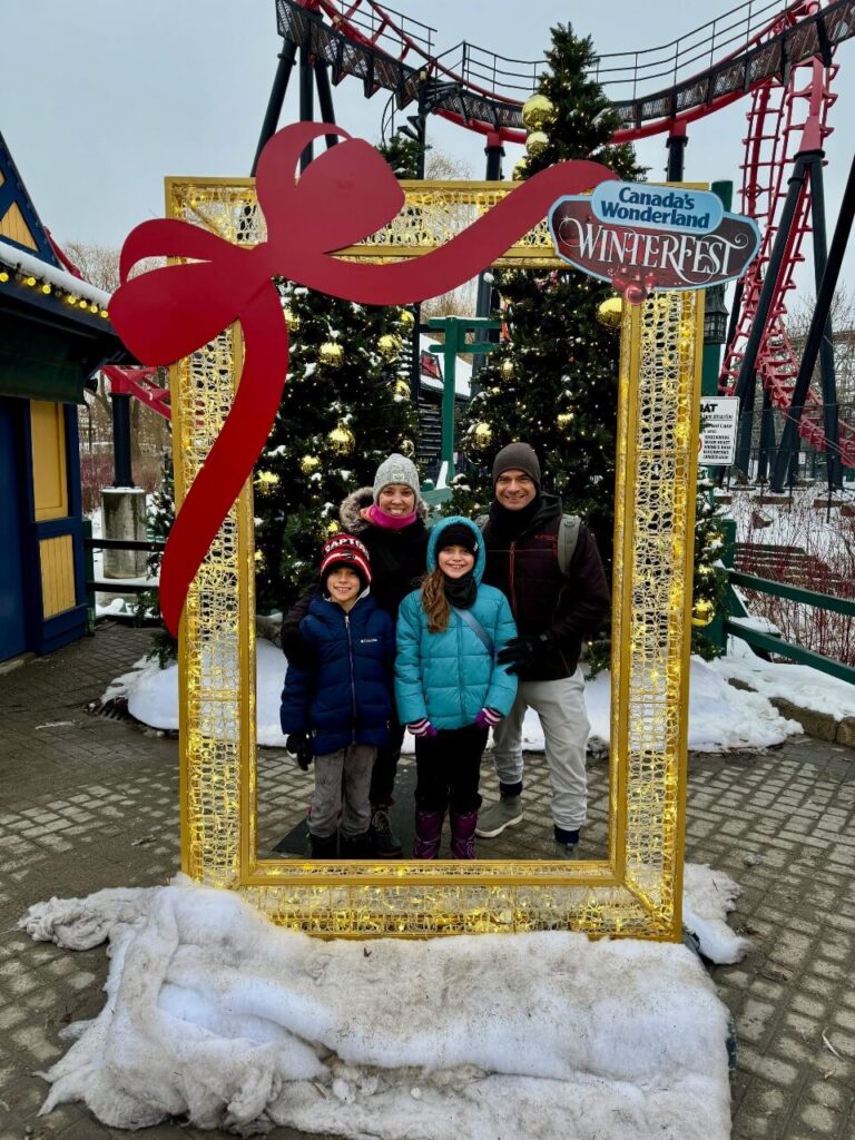 Canada's Wonderland Winterfest.