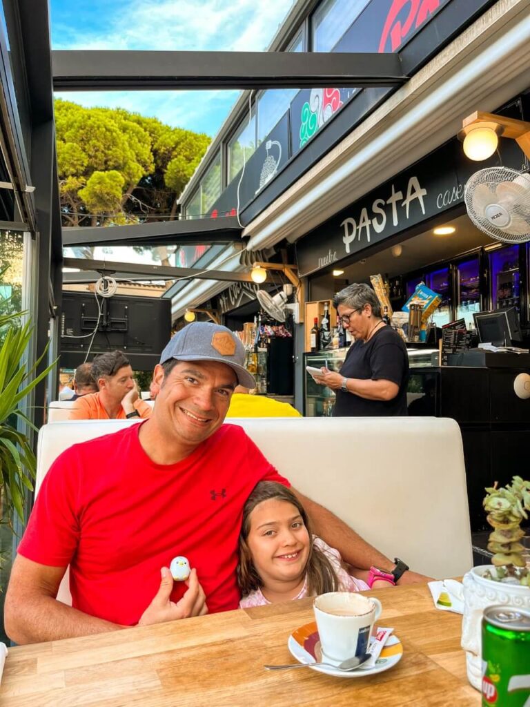 Pizza dinner in Castelldefels